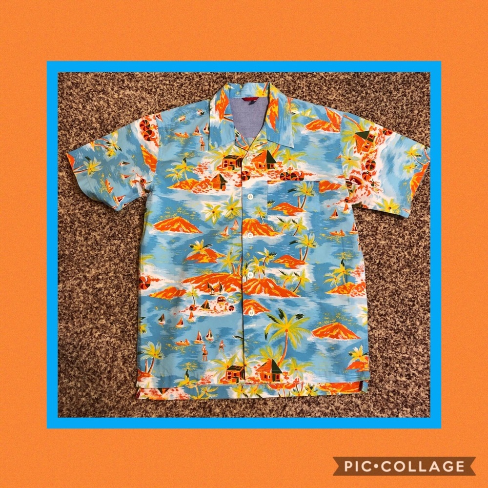 Gap Boys short sleeve Hawaiian shirt